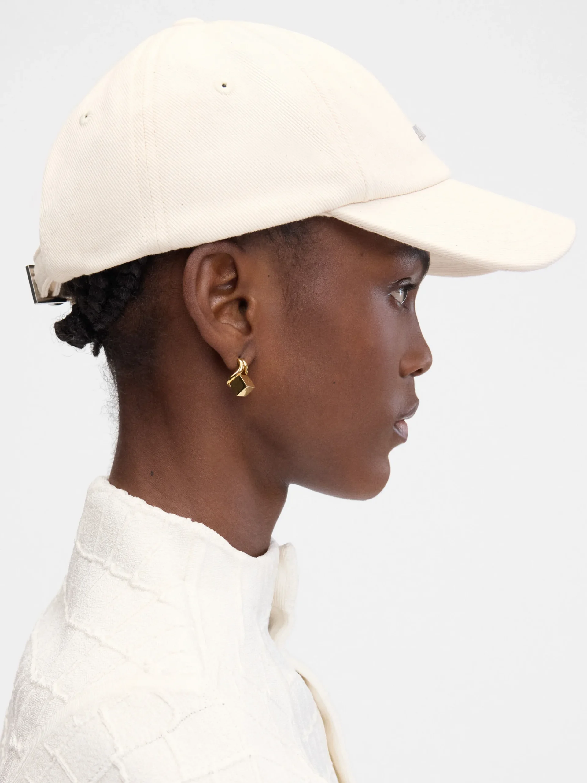 New Jacquemus The Gadjo cap Off-White