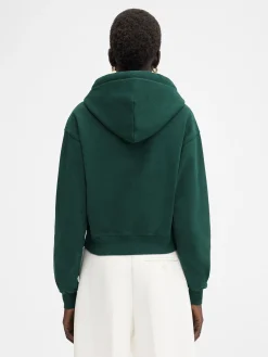 Best Jacquemus The Gros Grain hoodie DarkGreen2