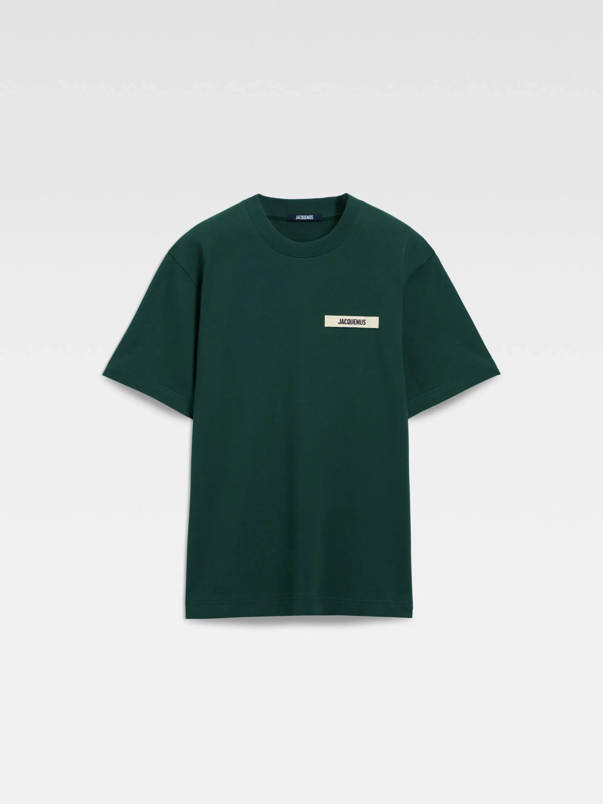 Fashion Jacquemus The Gros Grain t-shirt DarkGreen