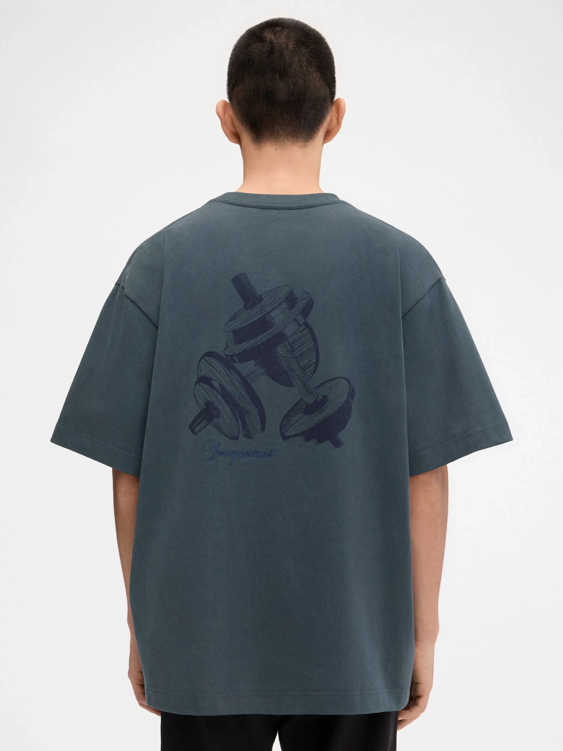 Sale Jacquemus The Haltères t-shirt AthleticClubNavy