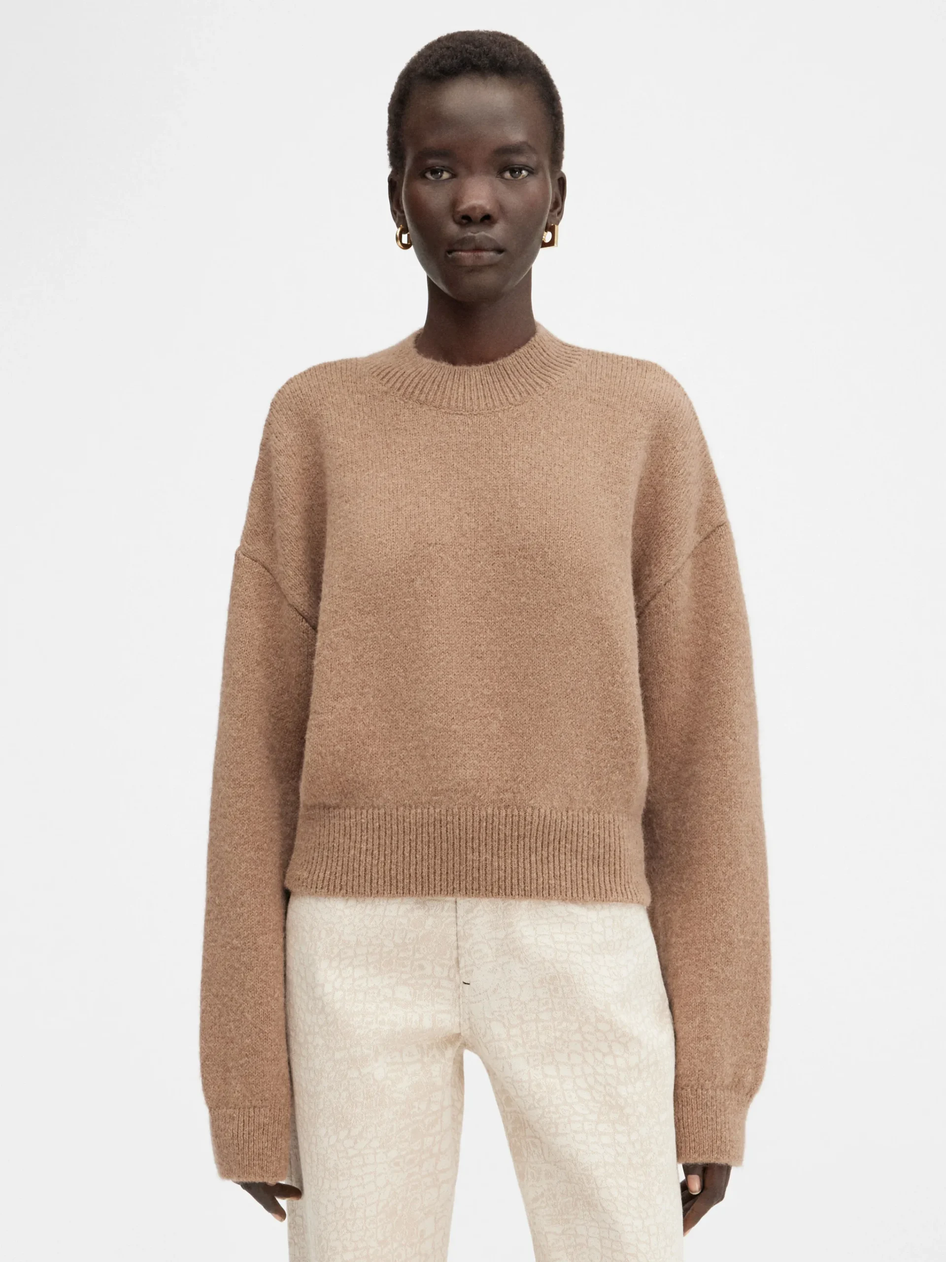 Fashion Jacquemus The knit LightBrown