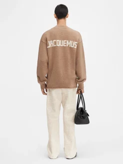 Outlet Jacquemus The sweater LightBrown