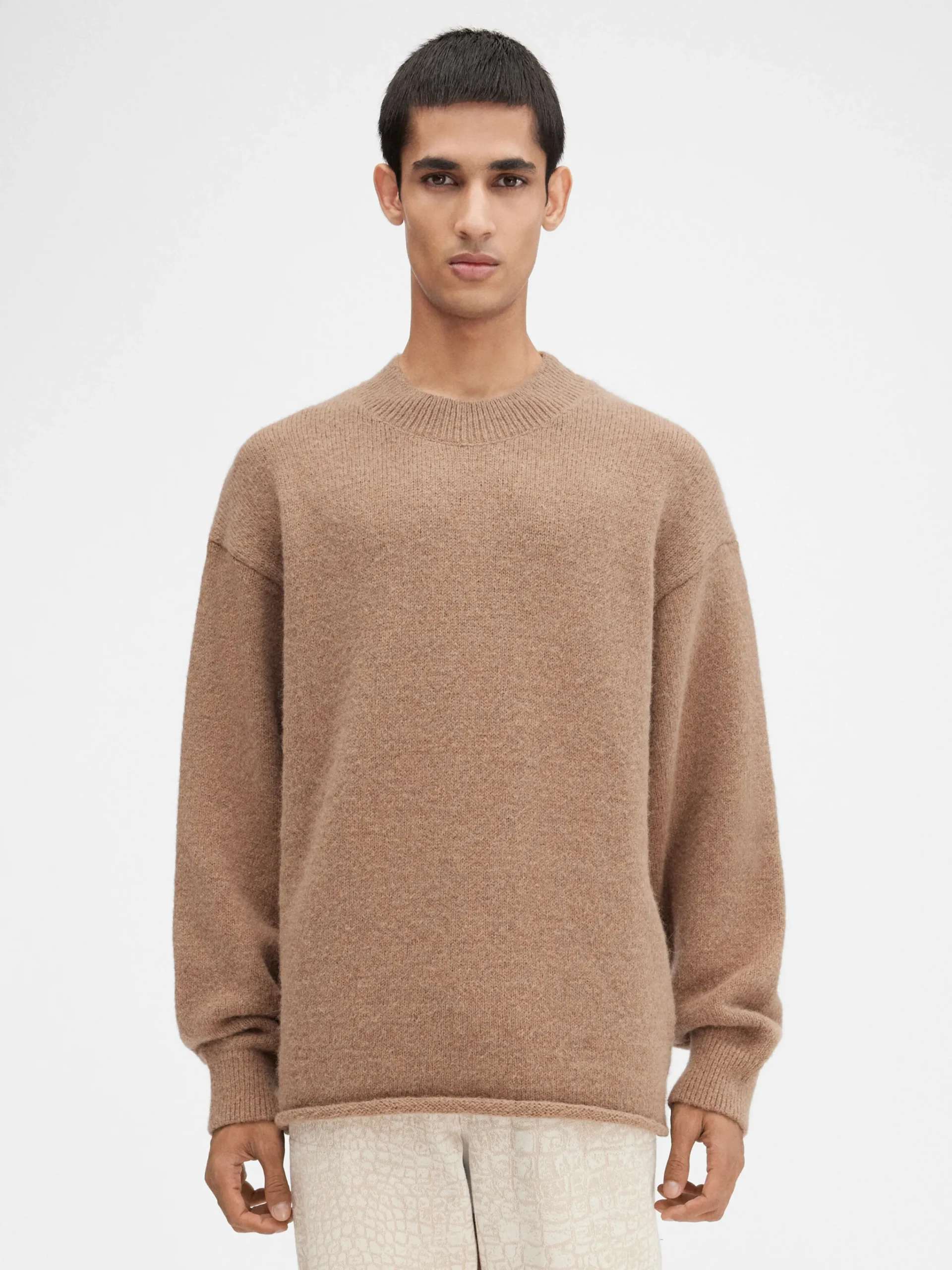 Outlet Jacquemus The sweater LightBrown