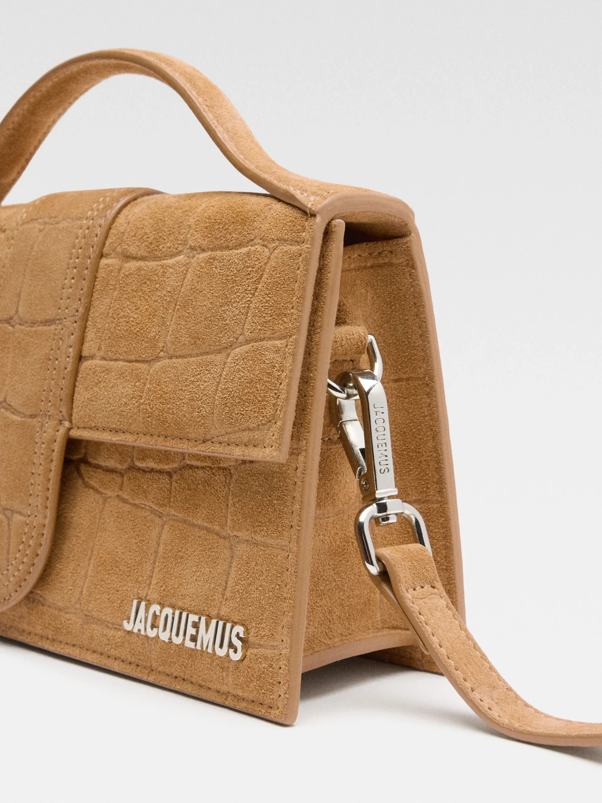 Sale Jacquemus The large Bambino Camel