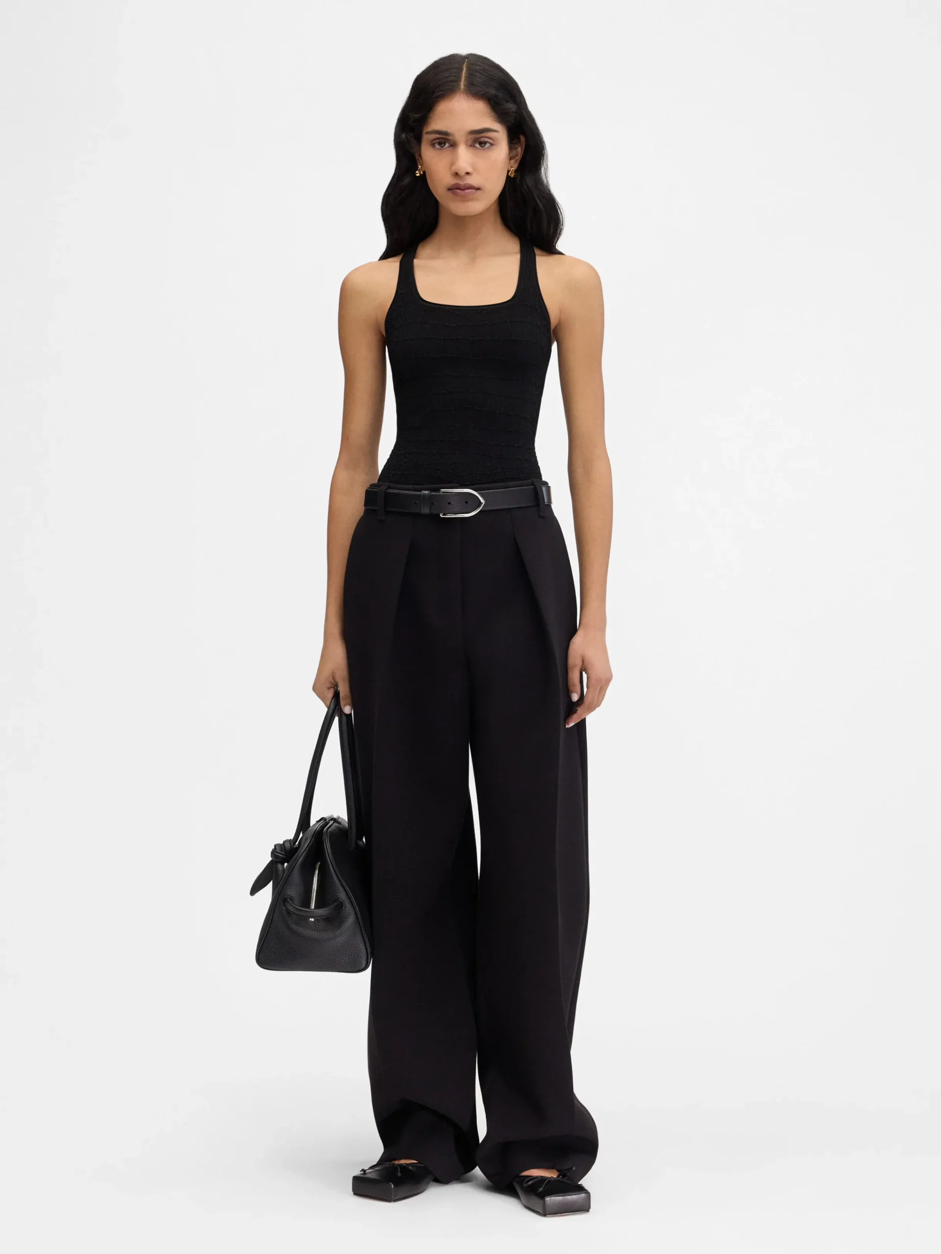 New Jacquemus The Scala tank top Black