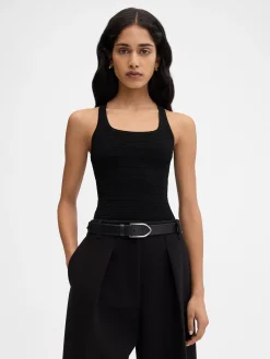 New Jacquemus The Scala tank top Black