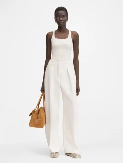 Outlet Jacquemus The Scala tank top Off-White