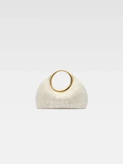 Hot Jacquemus The small Calino CrocoBeige