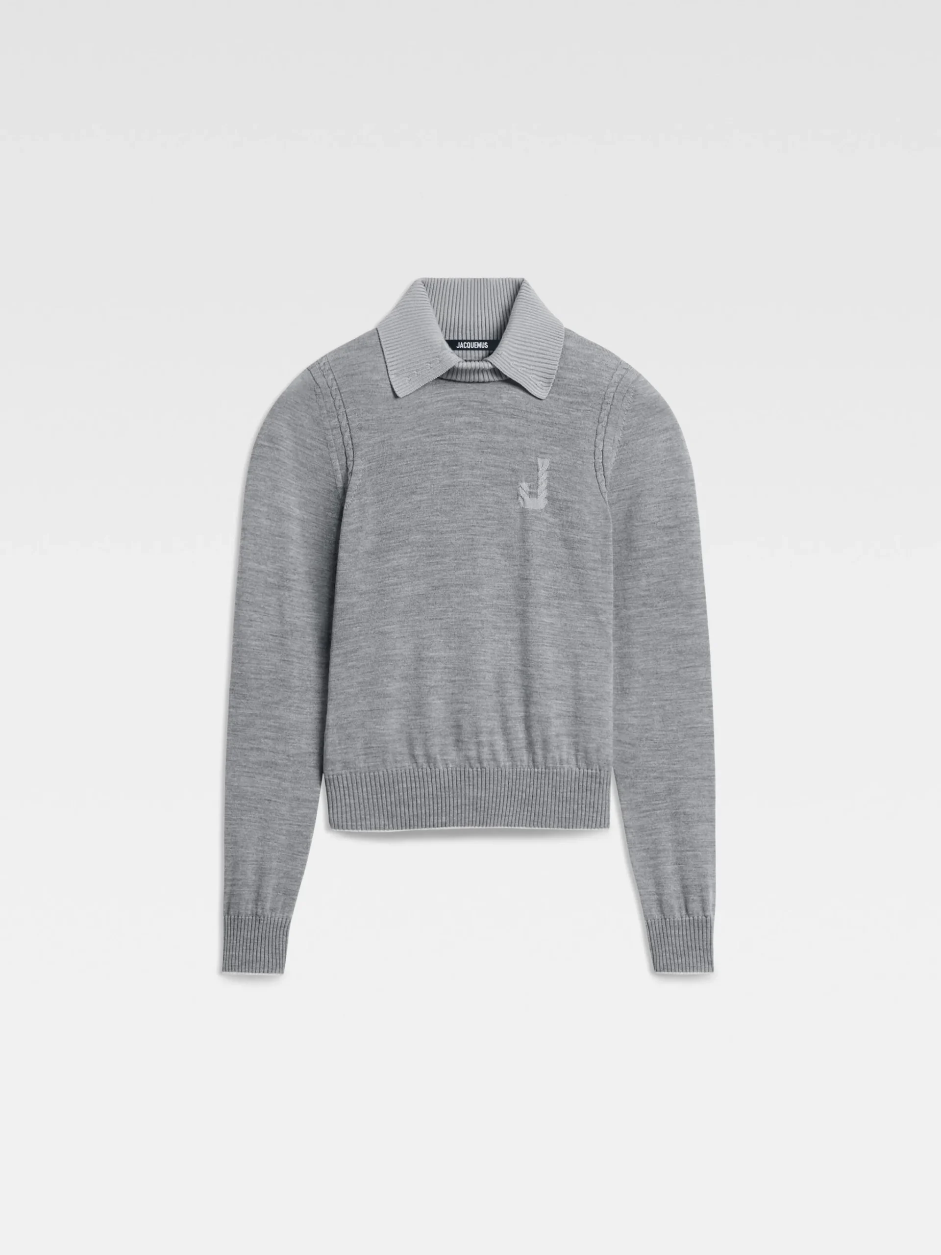 Hot Jacquemus The Tricot knit Grey